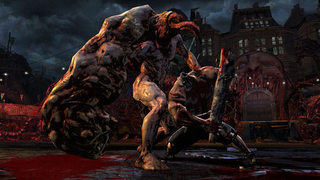 Illustration for article titled Splatterhouse Screens Get Chunks Of Stuff All Over The Place